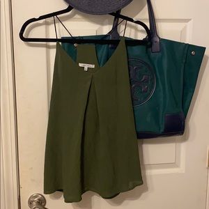 Naked zebra olive tank